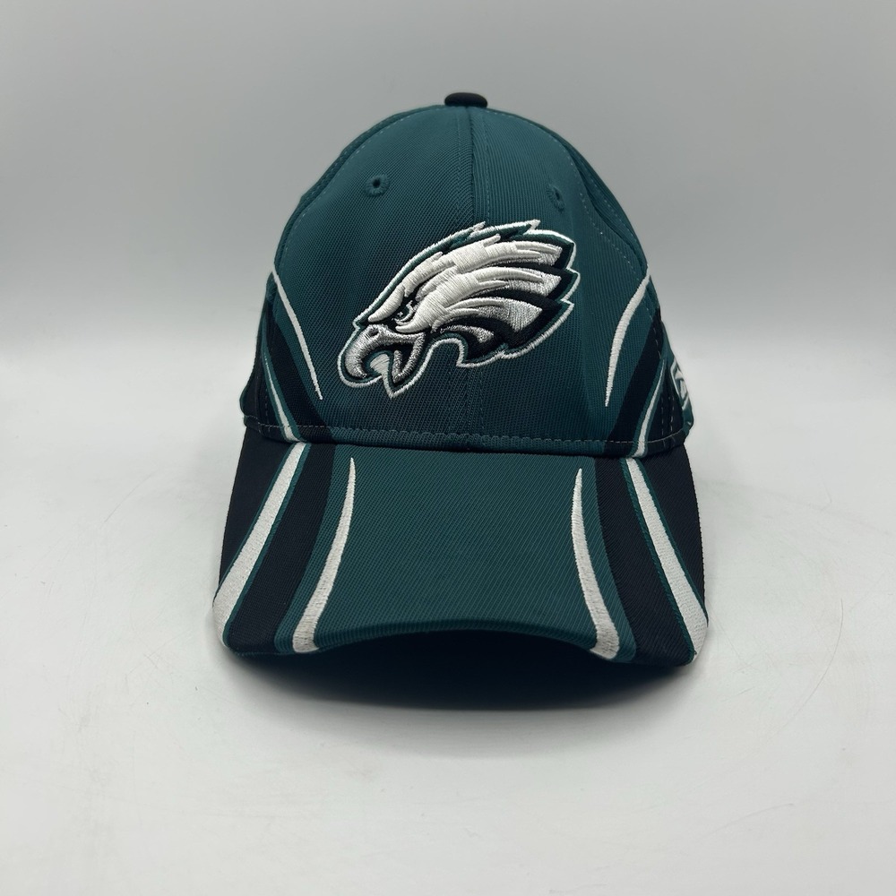 Reebok Philadelphia Eagles NFL Hat Cap Men's One Size Sideline Flex‎ Fitted